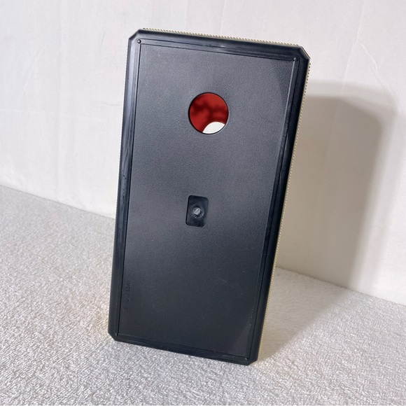 Vintage Elegant Ornate Red Velvet Gold Tone Plastic Tissue Box Cover - Picture 6 of 11